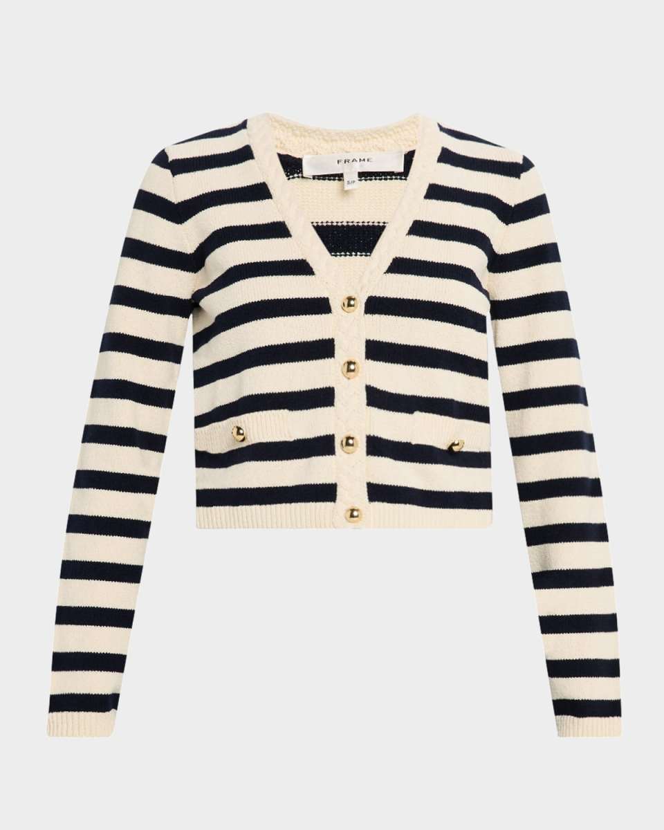 The Harbor Stripe Cardigan
